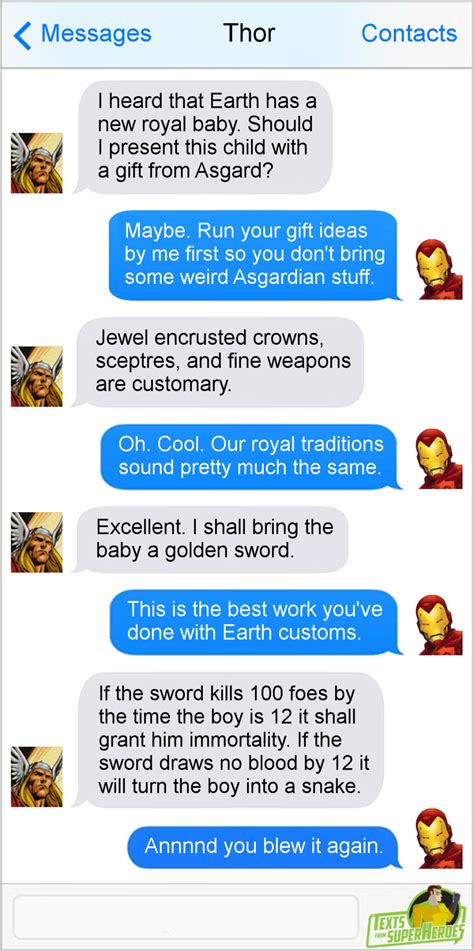 Texts From Superheroesfacebook Twitter Patreon
