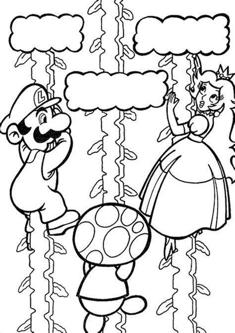 Free And Easy To Print Mario Coloring Page Tulamama