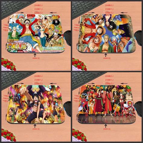 Custom High Speed One Piece Luffy Wallpaper Computer Mouse Pad Mousepads Decorate Your Desk Non