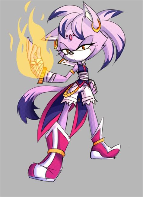 Blaze The Cat Boom Fanmade Blaze The Cat Fan Art 37566898 Character Prompts Game