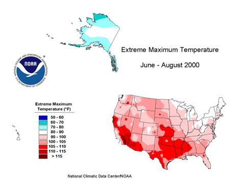Summer Jja 2000 National Climate Report National Centers For
