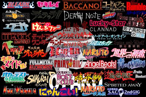 Anime Logos