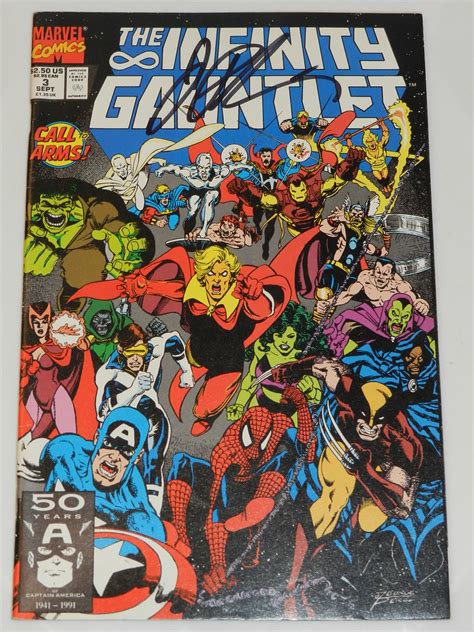 The Infinity Gauntlet 3 Signed By Jim Starlin At Awesomeco Flickr