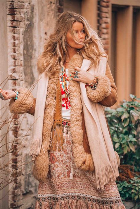 Bohemian Winter Look Boho Fashion Boho Chic Fashion Bohemian Winter