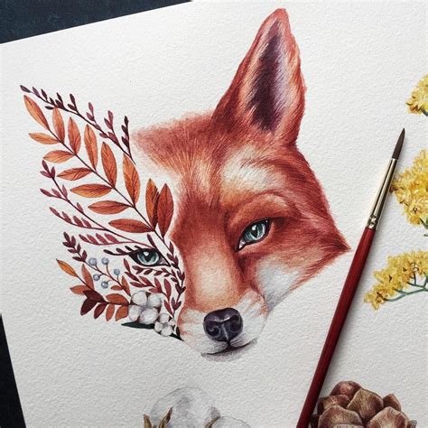 Beautiful Fox By Yyumaeva 🦊tag Some Who Loves Foxes 💞 Follow