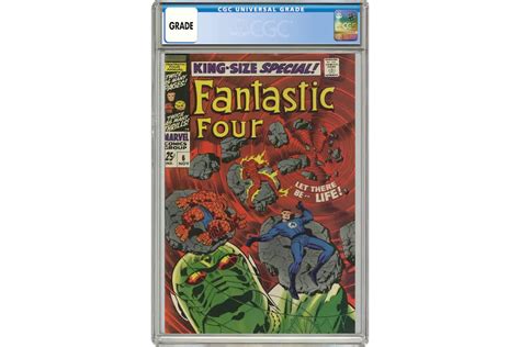 Marvel Fantastic Four Annual 6 1st App Of Galactus And Silver Surfer