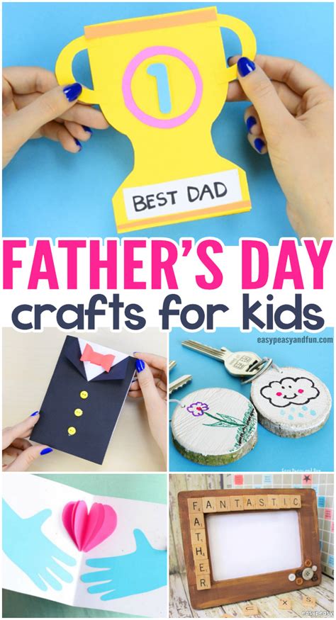 Fathers Day Crafts Cards Art And Craft Ideas For Kids To Make Easy