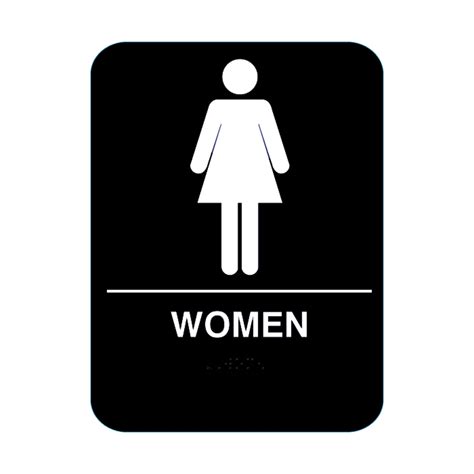 Women Bathroom Sign Home Designs Inspiration