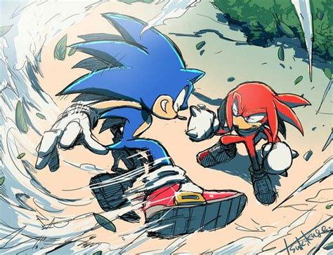 Соник Vs Наклз Sonic And Knuckles Sonic Sonic Art