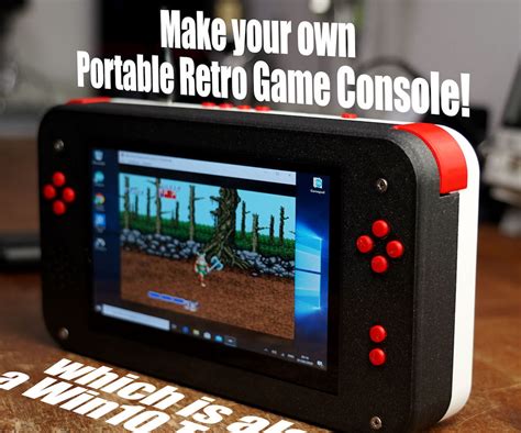 Make Your Own Portable Retro Game Consolewhich Is Also A Win10
