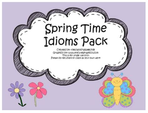 Spring Freebies Free Resources For Speech And Language Super Power