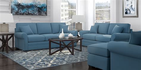 It's the place you go at the end of the day to chill out and unwind. Cindy Crawford Home Bellingham Indigo Microfiber 7 Pc Living Room - Rooms To Go | Living room ...
