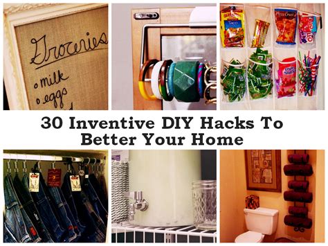 The simple and easy decorating projects will not cost you a lot i know it's unbelievable, but you have to try these hacks. 30 Inventive DIY Hacks To Make Your Home Better - Find Fun ...
