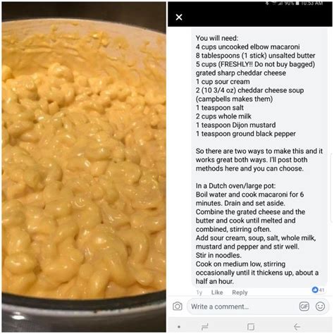 campbell s cheddar cheese soup mac and cheese creamy macaroni and cheese my country table it