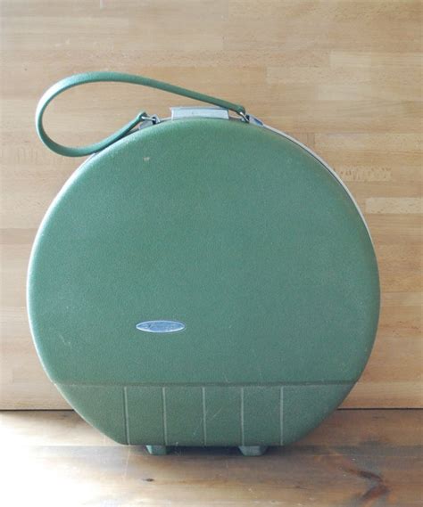 Vintage Round Suitcase Mc Luggage