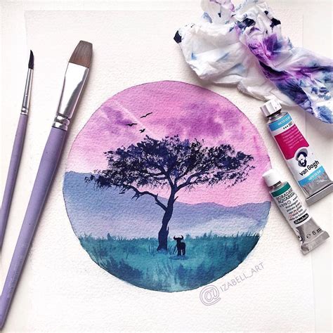 8739 Likes 19 Comments Watercolor Illustrations Watercolor