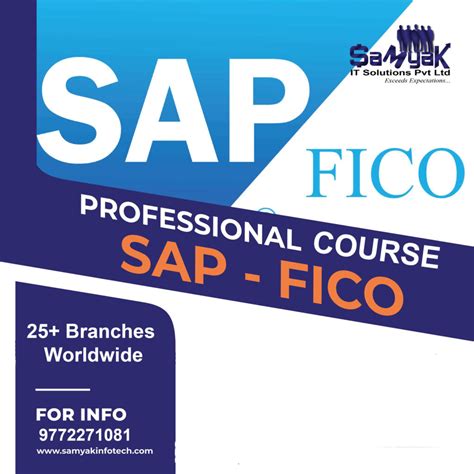 Sap Fico Certification Course Sap Fico Online Training