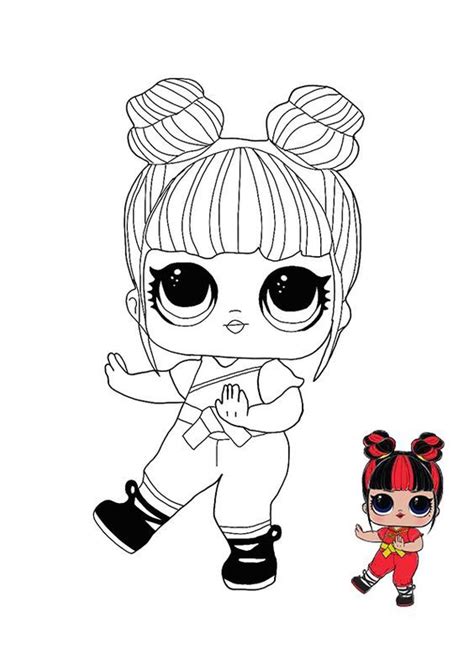 ️lol Doll Halloween Coloring Pages Free Download