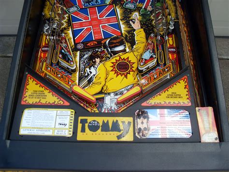 The Whos Tommy Pinball Wizard Pinball Machine Data East 1994 Image Gallery Pinside Game