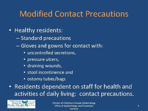 Isolation And Modified Contact Precautions Exercise For Mdros