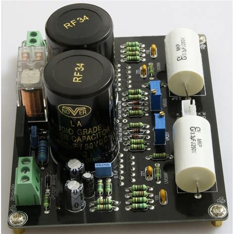Stereo Amplifier Board LM3886T Class AB 2x 68W 4Ohm Audiophonics