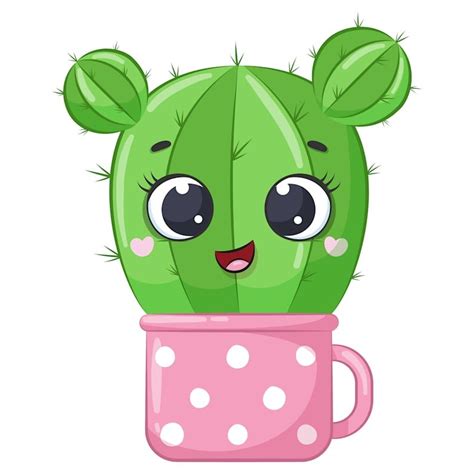 Cute Cactus Clipart Png Eps Jpeg Succulent Clipart Commersial Use