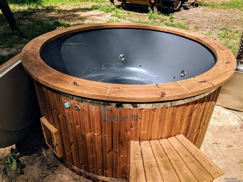 4 6 7 Person Outdoor Hot Tub External Stove Wood Fired Gas