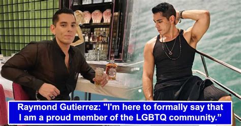 Raymond Gutierrez Comes Out As Gay Proud Member Of The Lgbtq Kami Ph
