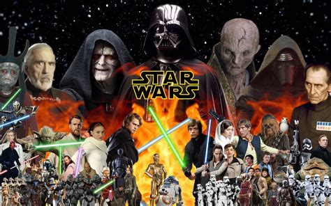 Star Wars Complete Saga Wallpaper By Sp Goji Fan On Deviantart