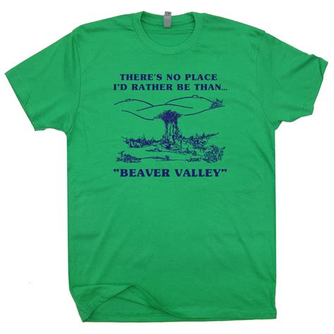 Beaver Valley Funny T Shirt Sex Sexual Slogan Tee Retro