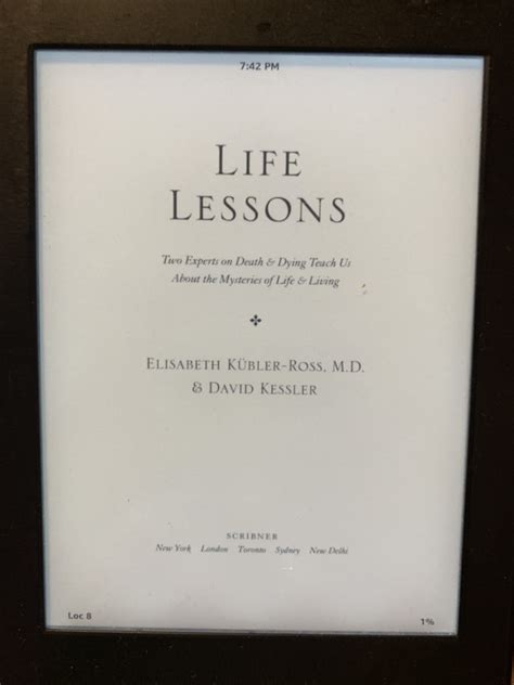 Life Lessons 인생수업 David Kessler Elisabeth Kuebler Ross 네이버 블로그