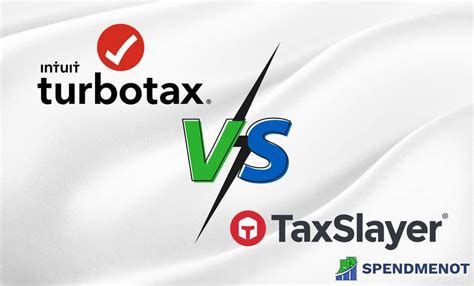 TaxSlayer Vs TurboTax SpendMeNot