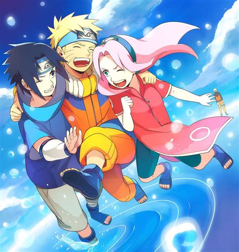 Team 71413415 Naruto Sasuke Sakura Naruto Shippuden Anime Team Seven