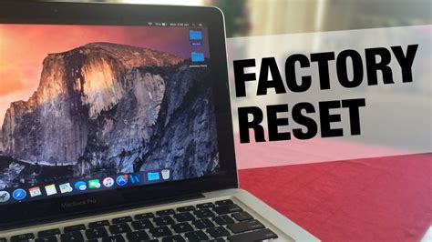 How To Factory Reset Macbook Pro How To Reset Macbook Pro