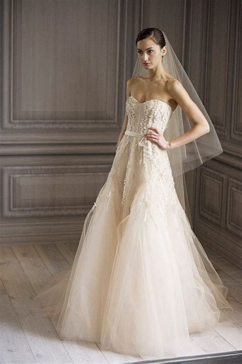 Monique Lhuillier Wedding Dresses Romance 2012 Ethereal Wedding Dress