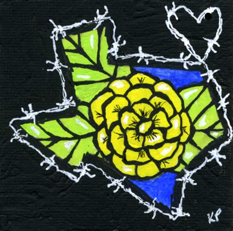 There's a yellow rose in texas, that i am going to see. Kali Parsons: Yellow Rose of Texas 2