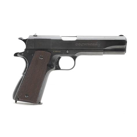 Colt Government Model 45acp Caliber Pistol For Sale