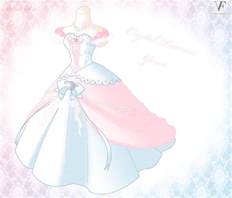 Crystal Princess Gown By Neko Vi On Deviantart