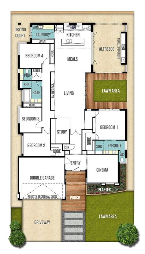 Single Storey House Floor Plan The Catherine By Boyd