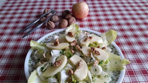 Salade D Endives Pommes Et Noix La Cuisine De Nady