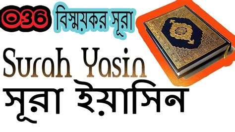 Surah Yasin Bangla Translation Surah Yasin Beautiful Recitation