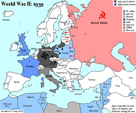 Ww2 europe map — more maps — lux alliance game info. Andrew Clem ~ World War Two