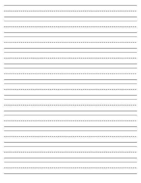 32 Printable Lined Paper Templates Templatelab In 2020 Printable