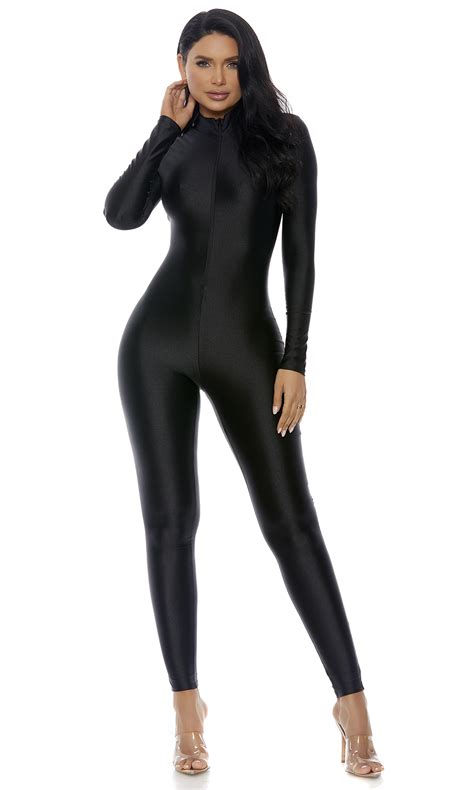 Adult Black Bodysuit Woman Creative Costume The Costume Land