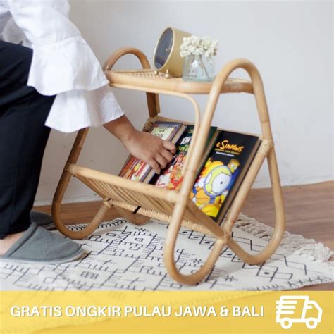 Jual Uwitan Citra Magazine Rack Meja Dan Rak Majalah Shopee Indonesia