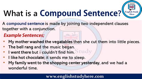His complaint about poor schools. What is a Compound Sentence? - English Study Here