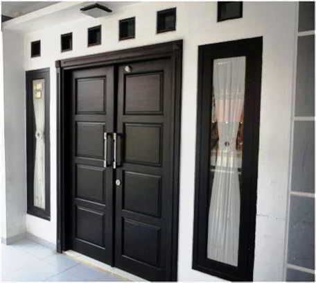 Bentuk pintu rumah yang sering anda jumpai mungkin memiliki desain 1 pintu saja. Pin oleh meerkarnan di Desain Pintu Rumah Modern ...