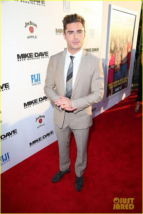 Zac Efron Suits Up For Mike And Dave Need Wedding Dates Premiere With