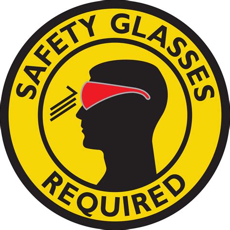 the floor tape store mighty line safety glasses required floor sign