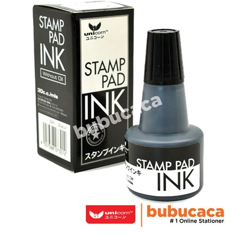 Unicorn Stamp Pad Ink 30cc Lazada